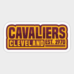 Cleveland Cavaliers 01 Sticker